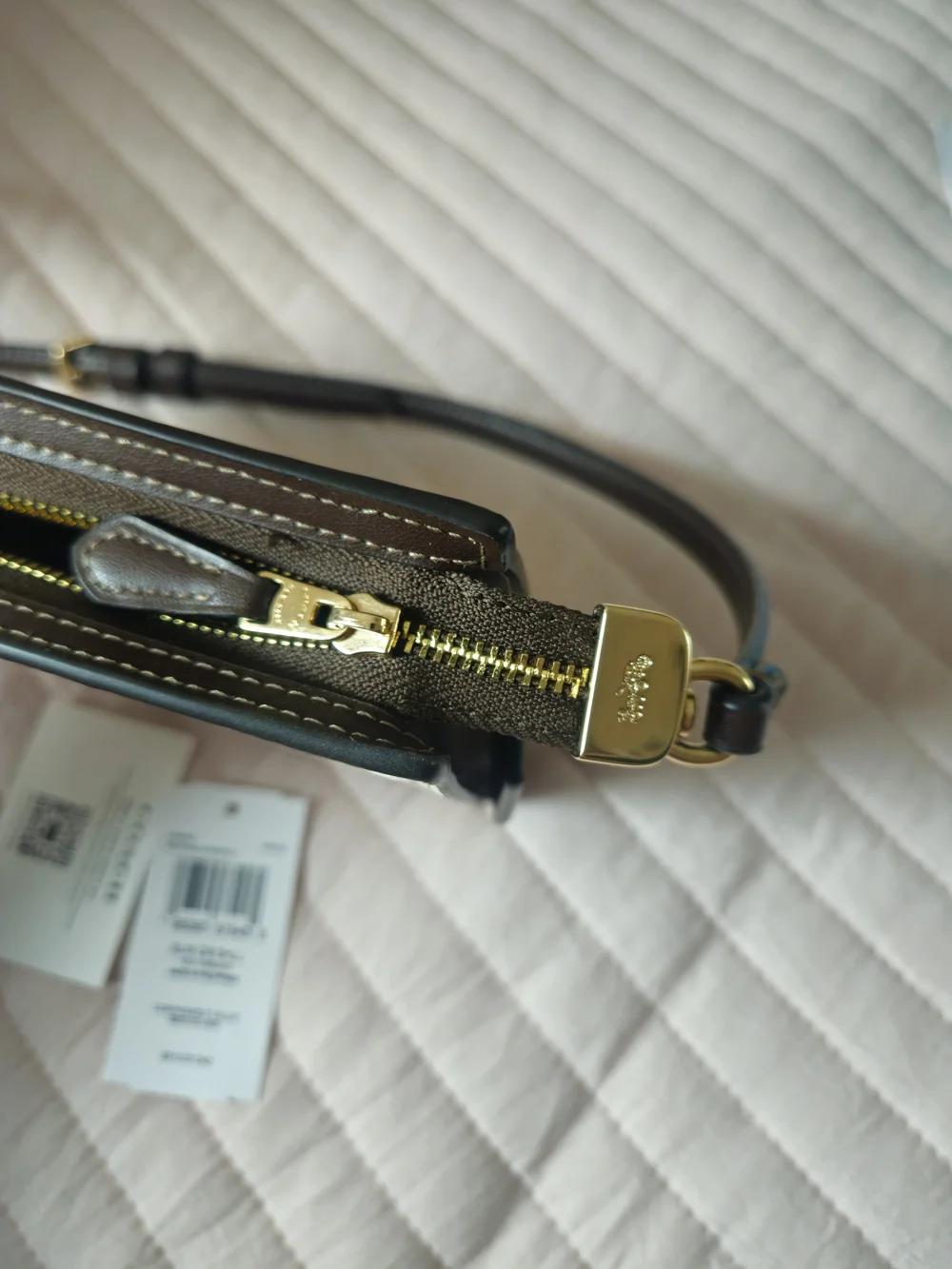 COACH  Sea Shell Print Slim Crossbody Bag